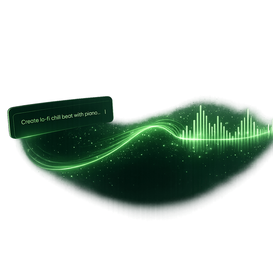 Text to music feature preview